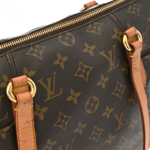 ik 00 0613995 5 Louis Vuitton Monogram Totally PM Tote Bag Brown