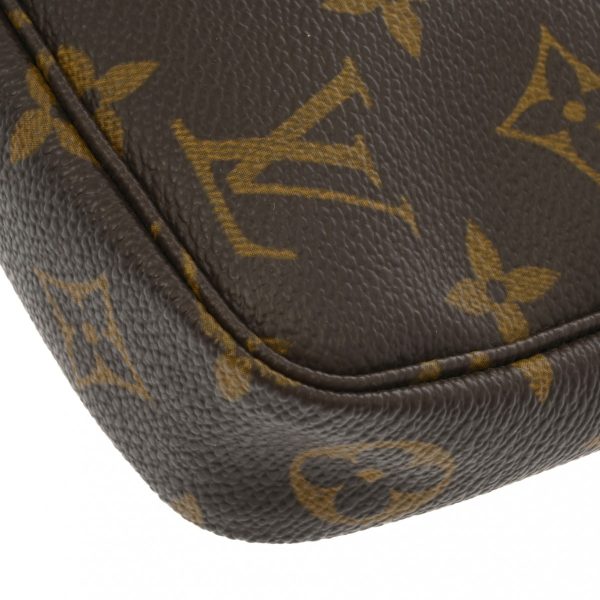 ik 00 0616323 7 Louis Vuitton Monogram Pochette Accessoire Brown