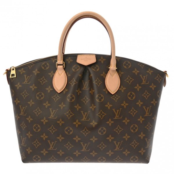 ik 00 0616355 2 Louis Vuitton Monogram Boeshi NM MM 2way Brown