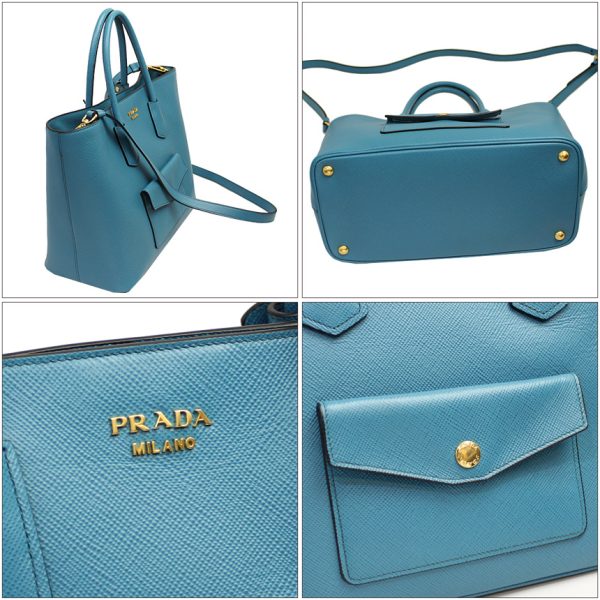 img61789190 Prada 2way Hand Shoulder Bag Leather Laguna