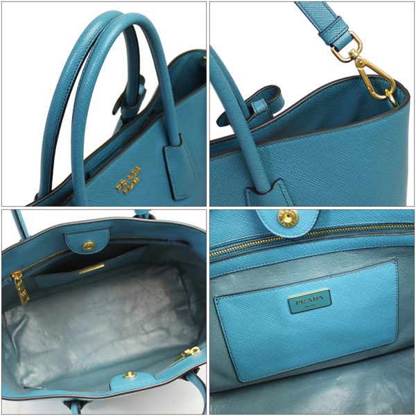 img61789290 Prada 2way Hand Shoulder Bag Leather Laguna