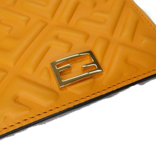 img 0112 Fendi Bi fold Compact Wallet Clementine