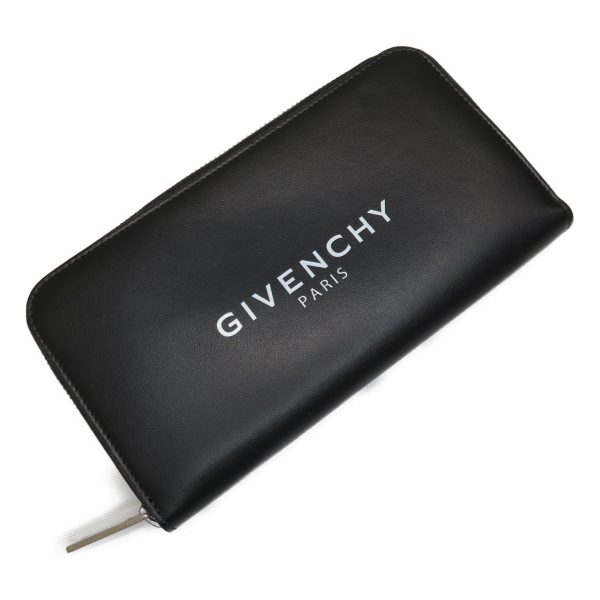 img 0115 Givenchy Long Zipped Wallet Nero