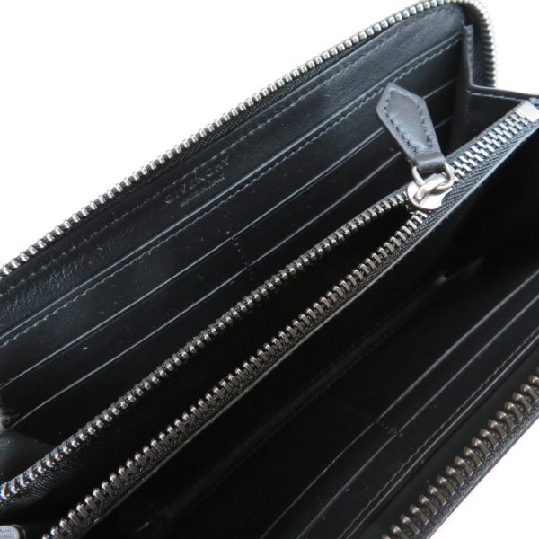 img 0122 Givenchy Long Zipped Wallet Nero