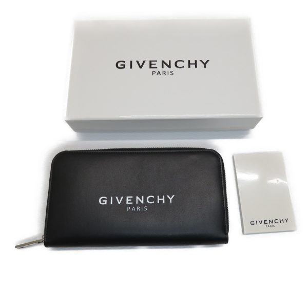 img 0128 Givenchy Long Zipped Wallet Nero