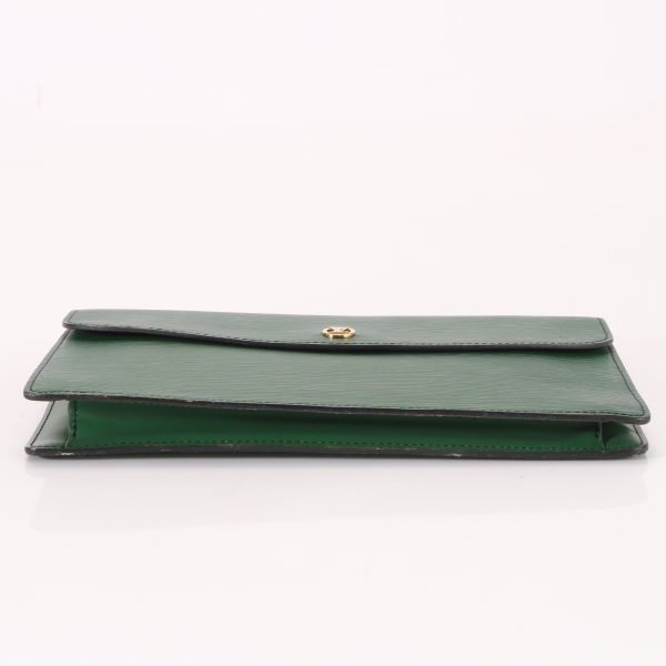 img 01465676 Louis Vuitton Montaigne Pouch Leather Green