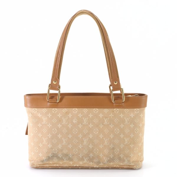 img 01621062 Louis Vuitton Mini Lucille Pm Tote Bag Leather Beige