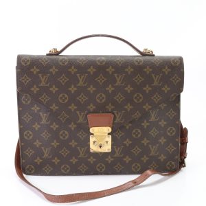 img 01622857 Louis Vuitton Portefeuille Trifold Wallet Brown