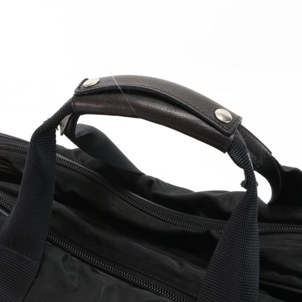 img 01662011 Prada Tessuto Boston Bag Black