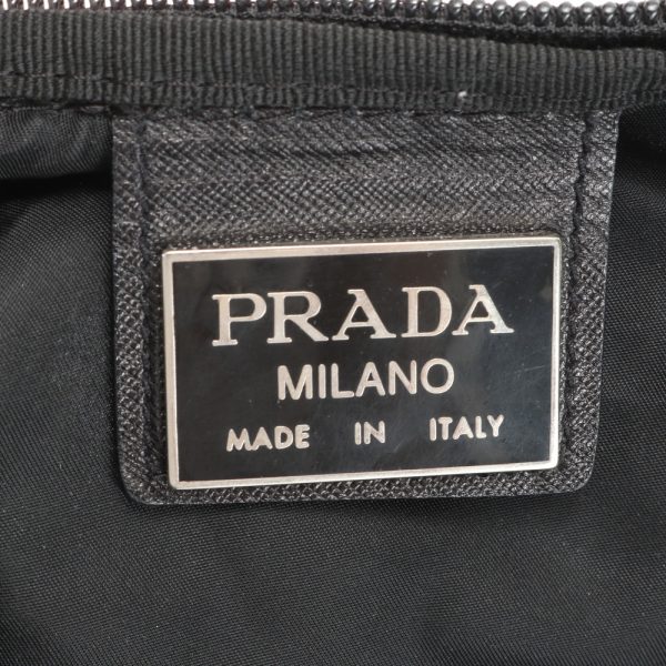 img 01662026 Prada Tessuto Boston Bag Black