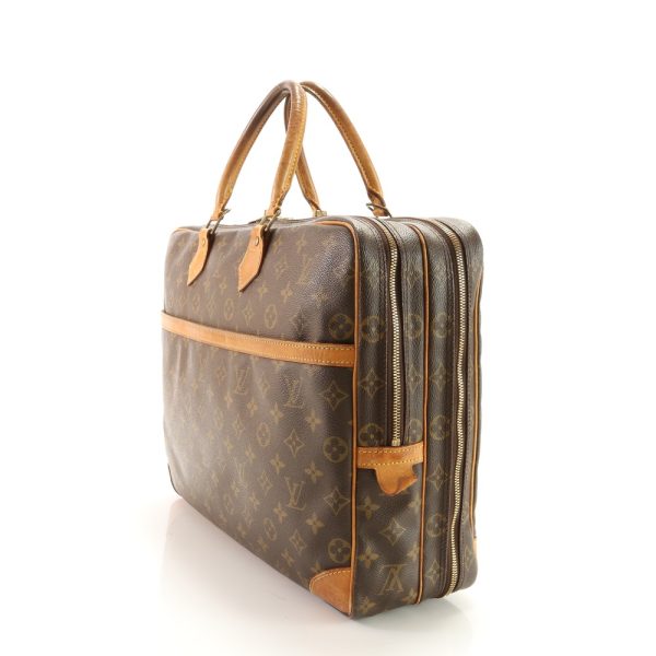 img 01675272 Louis Vuitton Monogram Porte Document Voyage Business Bag Leather