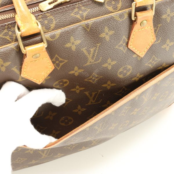 img 01675281 Louis Vuitton Monogram Porte Document Voyage Business Bag Leather