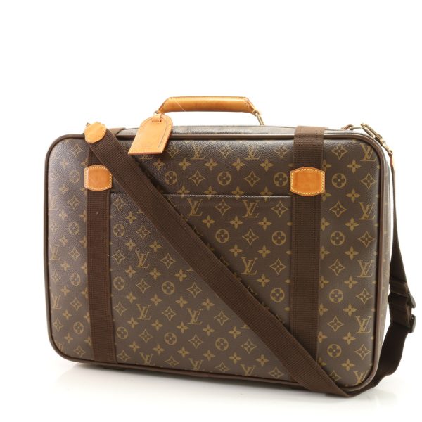 img 01676181 Louis Vuitton Monogram Satellite Boston Bag Leather