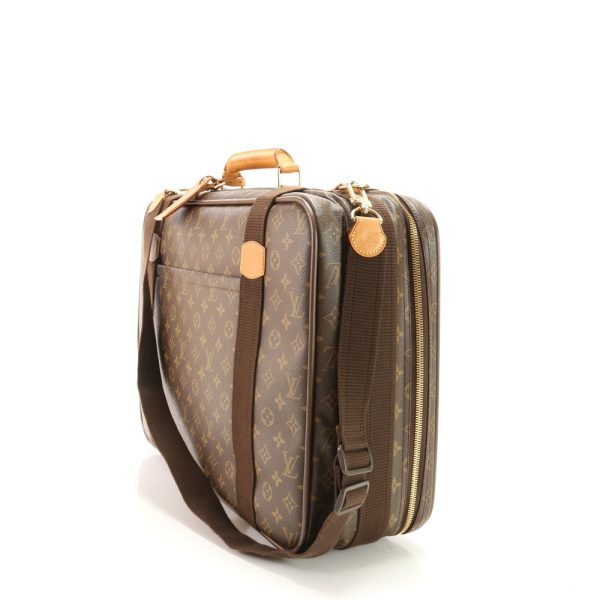 img 01676182 Louis Vuitton Monogram Satellite Boston Bag Leather