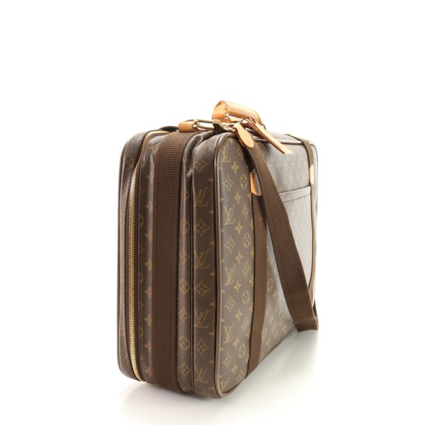 img 01676183 Louis Vuitton Monogram Satellite Boston Bag Leather