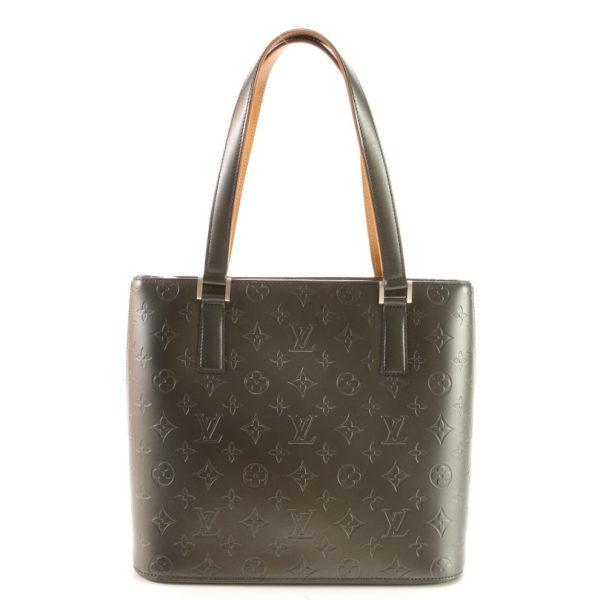 img 01679370 Louis Vuitton Monogram Matte Stockton Leather Tote Bag