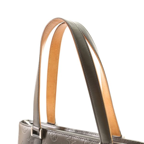 img 01679375 Louis Vuitton Monogram Matte Stockton Leather Tote Bag