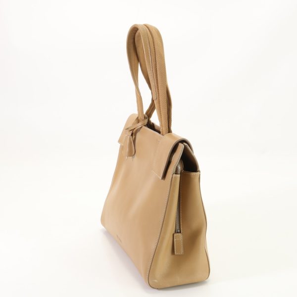 img 01683029 Prada Tote Bag Leather Brown