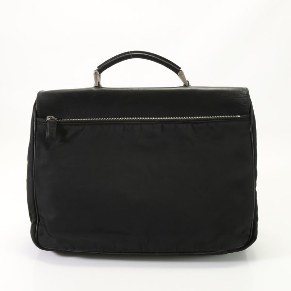 img 01685422 Prada Tesuto Nylon Business Bag Black