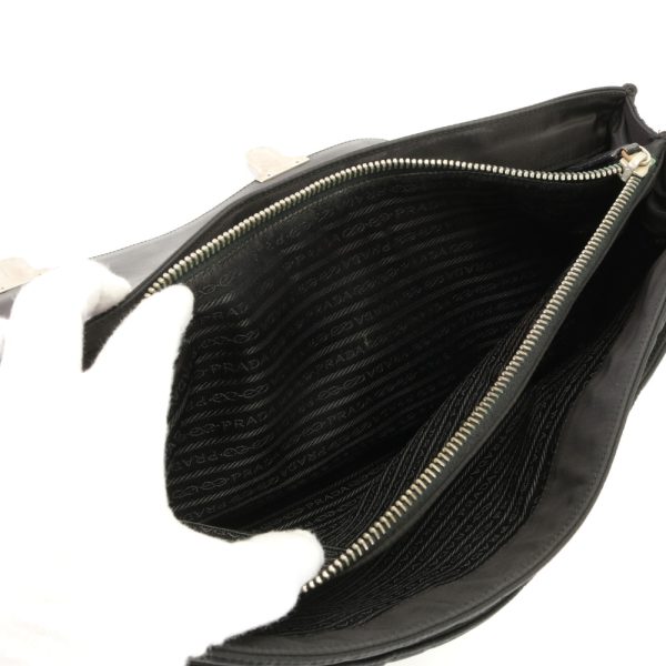 img 01685431 Prada Tesuto Nylon Business Bag Black