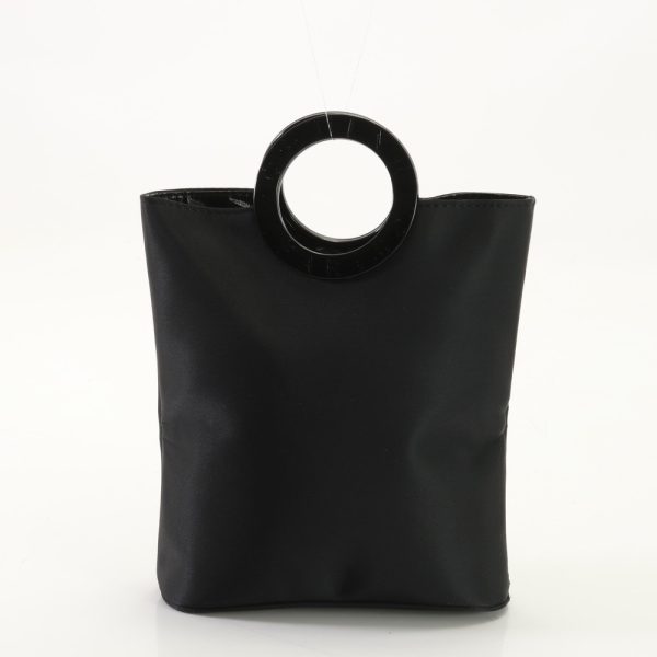 img 01686448 Celine Circle Logo Tote Bag Black