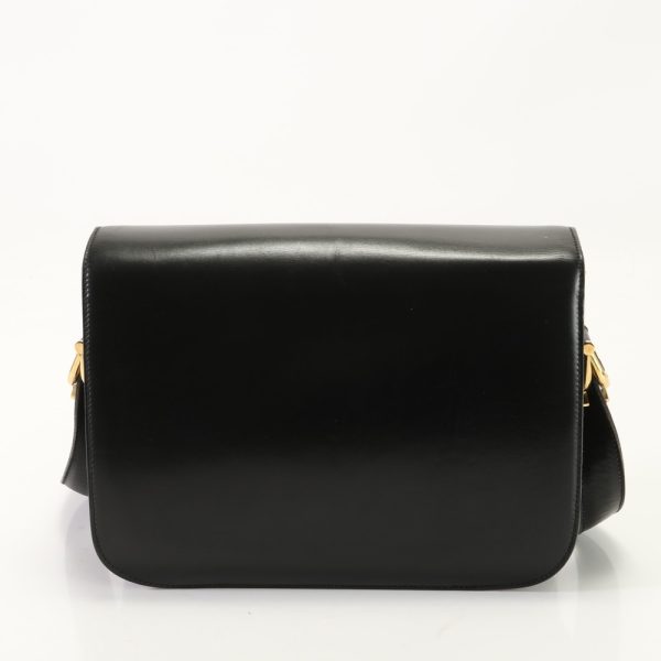 img 01686624 Vintage Celine Carriage Hardware Leather Shoulder Bag Crossbody