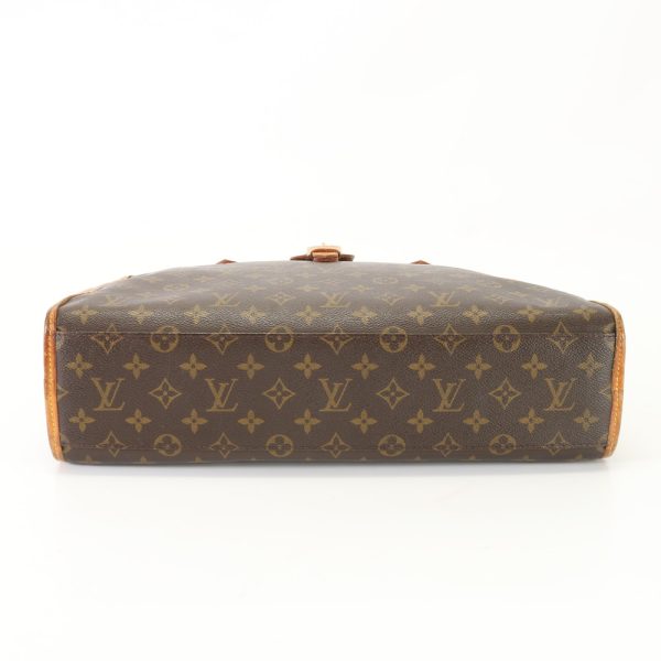 img 01686970 Louis Vuitton Monogram Rivoli Document Bag Brown