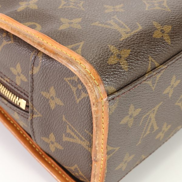 img 01686972 Louis Vuitton Monogram Rivoli Document Bag Brown