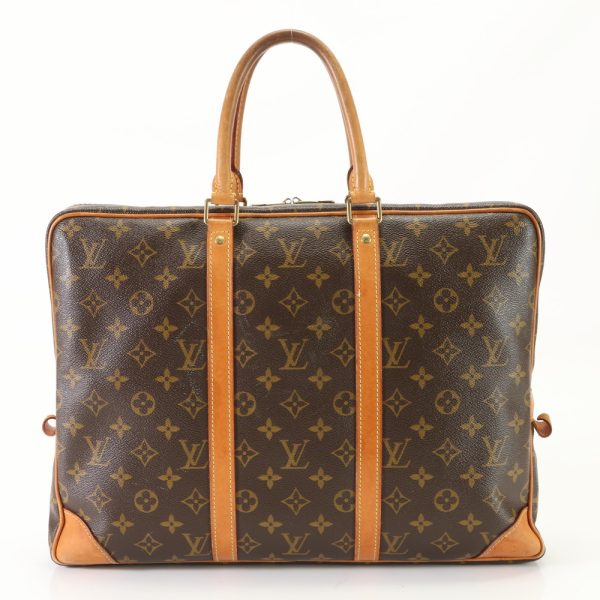 img 01686980 Louis Vuitton Porte Voyage Business Bag Brown