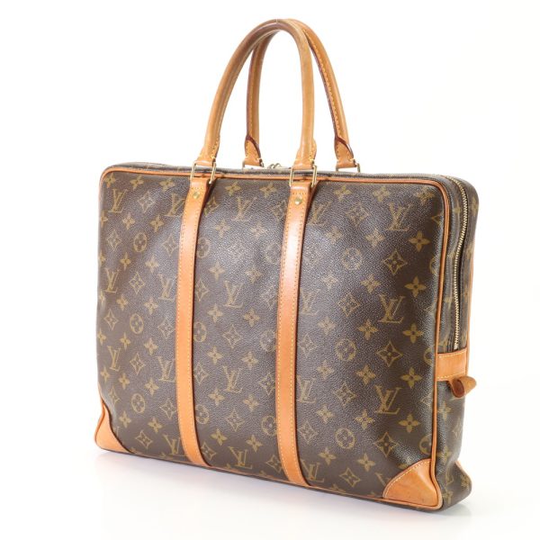 img 01686981 Louis Vuitton Porte Voyage Business Bag Brown