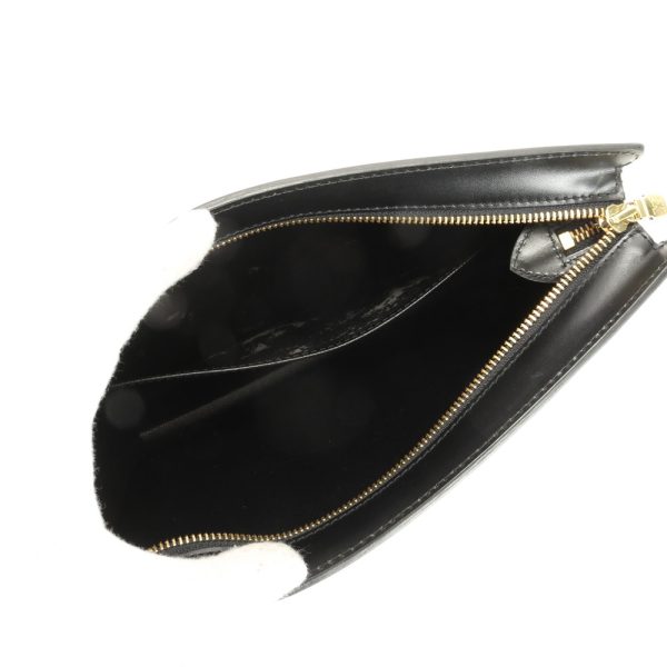 img 01687269 Louis Vuitton Epi Pochette Homme Clutch Pouch Noir