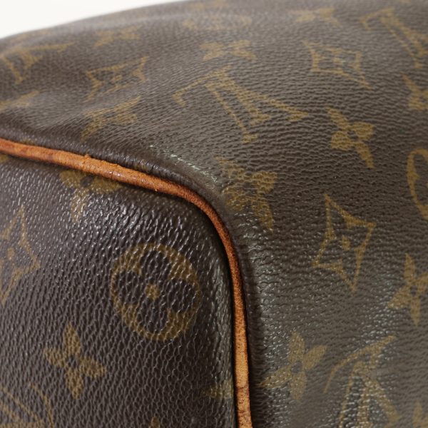 img 01689134 Louis Vuitton Monogram Keepall 45 Boston Bag Brown