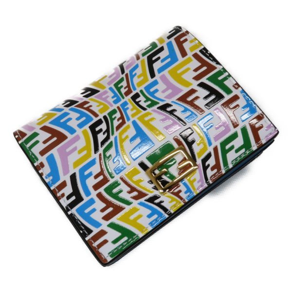 img 0303 Fendi Bi fold Compact Wallet Multi Color