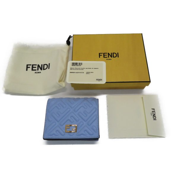 img 0325 Fendi Compact Wallet Placid Blu