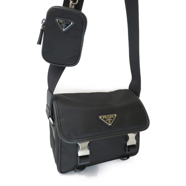 img 1288 Prada Tessuto Shoulder Bag Black