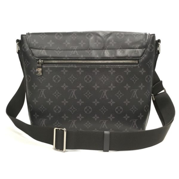 img 2512 Louis Vuitton District MM Monogram Eclipse Messenger Bag Black x Gray