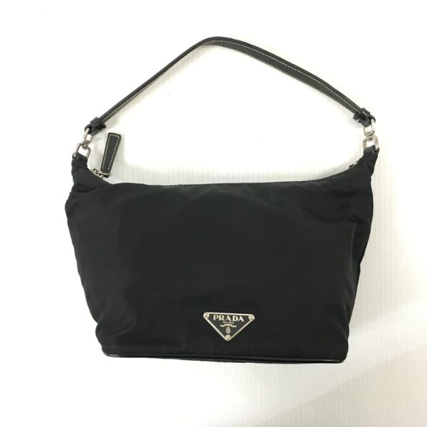 img 8094 Prada Nylon Shoulder Bag One Shoulder Black