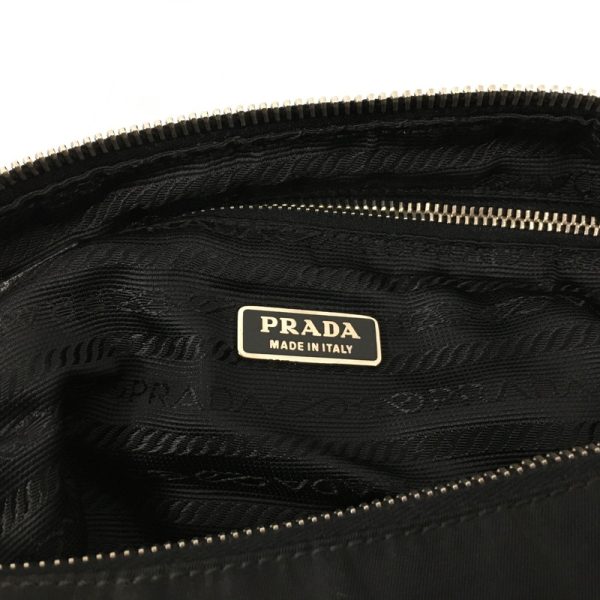 img 8104 Prada Nylon Shoulder Bag One Shoulder Black