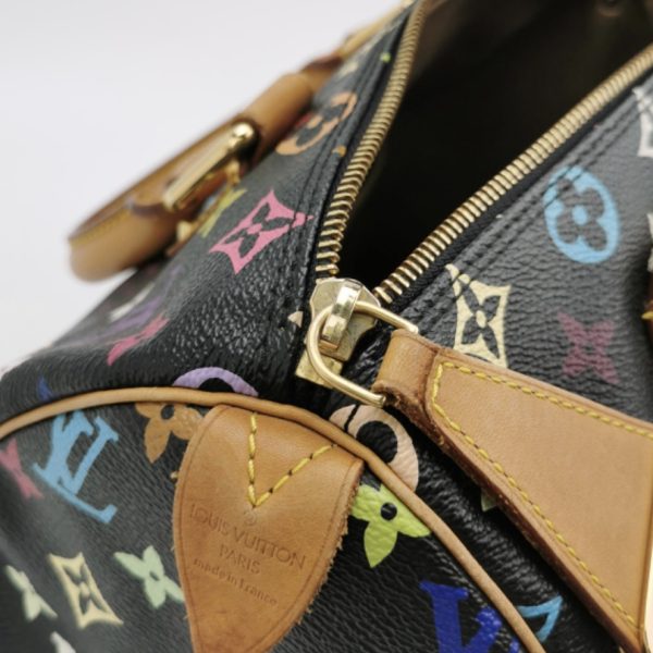 screenshot 4 Louis Vuitton Monogram Multicolor Speedy 30 Handbag Mini Bag Black Noir