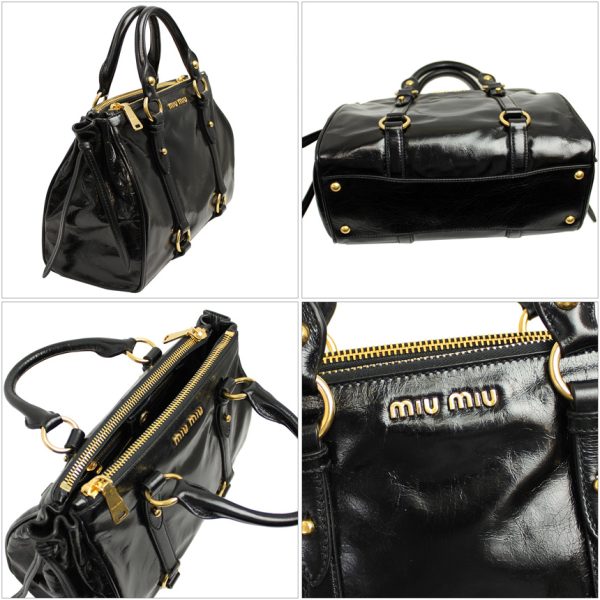 imgrc0063065149 Miu Miu 2way Hand Shoulder Bag Black