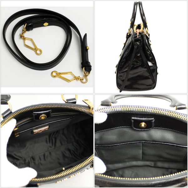 imgrc0063065150 Miu Miu 2way Hand Shoulder Bag Black