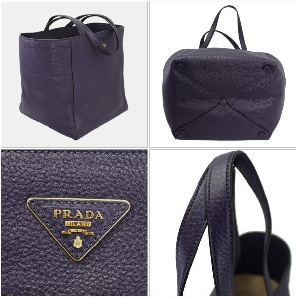 imgrc0065546542 Prada Tote Bag Soft Leather Purple