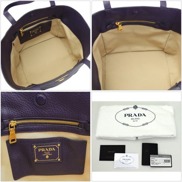 imgrc0065546543 Prada Tote Bag Soft Leather Purple