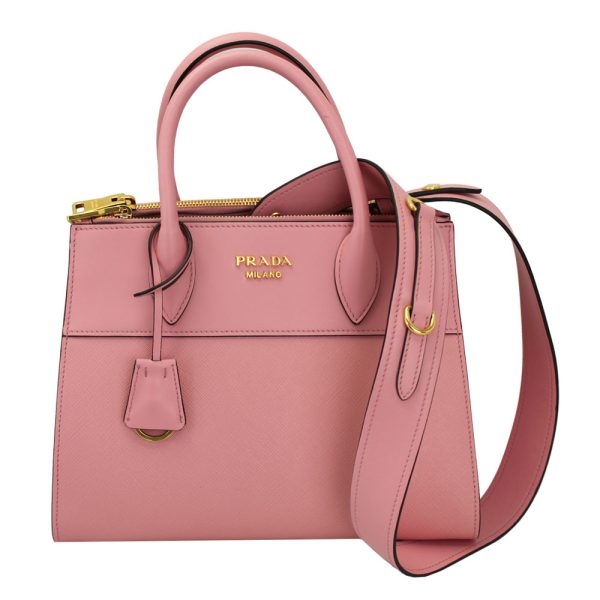 imgrc0074282518 Prada Paradigm 2way Hand Shoulder Bag Pink