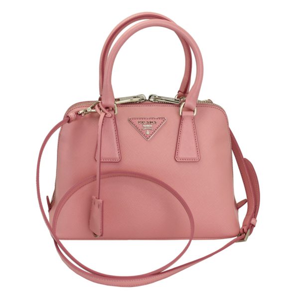 imgrc0074282522 Prada Promenade 2way Hand Shoulder Bag Pale Pink