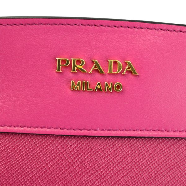 imgrc0074288819 Prada Esplanade Clutch Shoulder Bag Fuchsia Pink