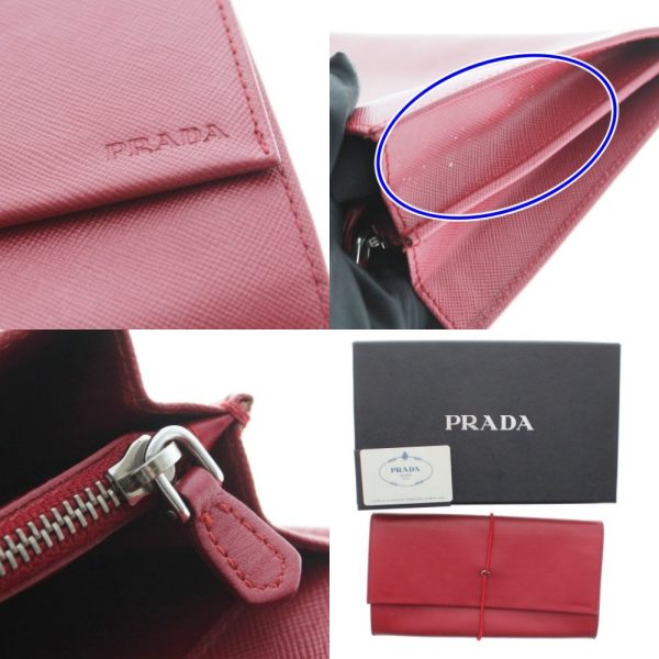 imgrc0076327832 Prada Saffiano Travel Clutch Bag Red