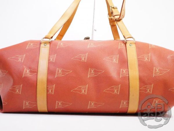 imgrc0077914445 Louis Vuitton Monogram Abogani Boston Bag Red