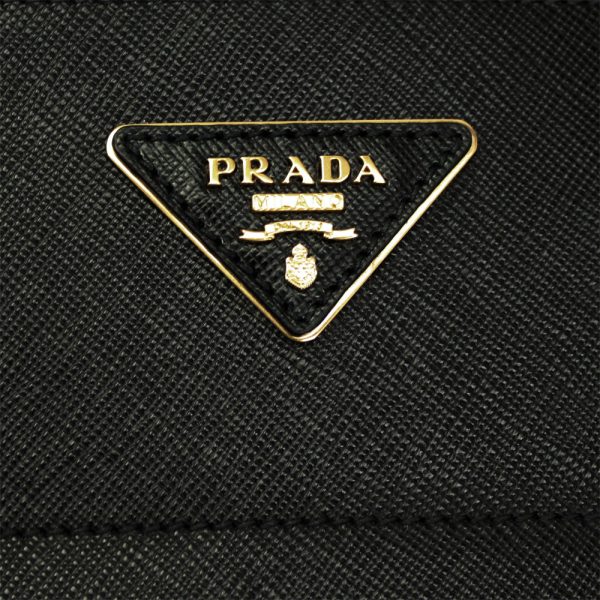 imgrc0078995176 Prada Paradigm 2way Hand Shoulder Bag Black Red