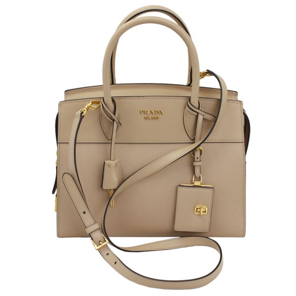 imgrc0080584721 Prada Esplanade 2way Hand Shoulder Bag Beige Pink